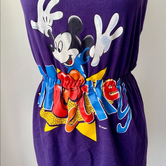 New York Couture Mickey Mouse Strapless Top - Picture 2 of 4
